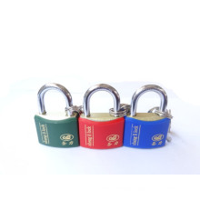 Iron Rhombic Type Curved Plastic Waterproof Cover Padlock